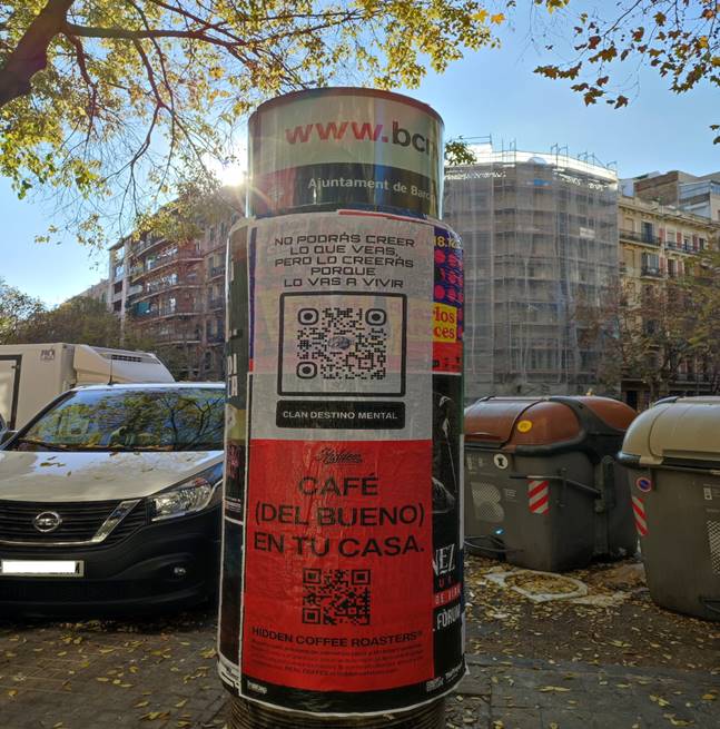 publicitat a pilnes de Barcelona