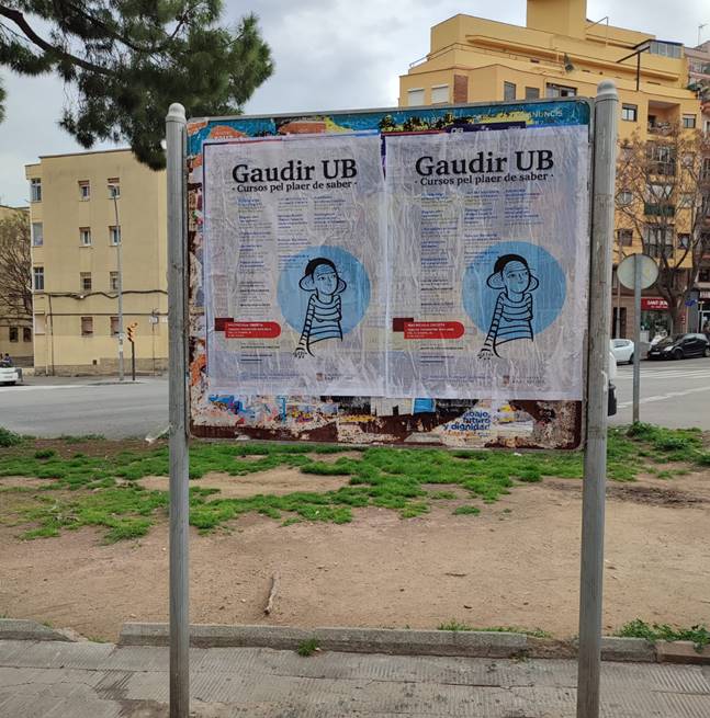 publicitat de la Universitat de Barcelona